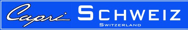 Logo Capri Schweiz - Switzerland. Adresse: Postfach 112 * CH - 7007 Chur